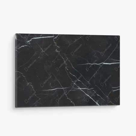 Leinwandbild schwarze marquina marmorstruktur für moderne interieur – Pixers®