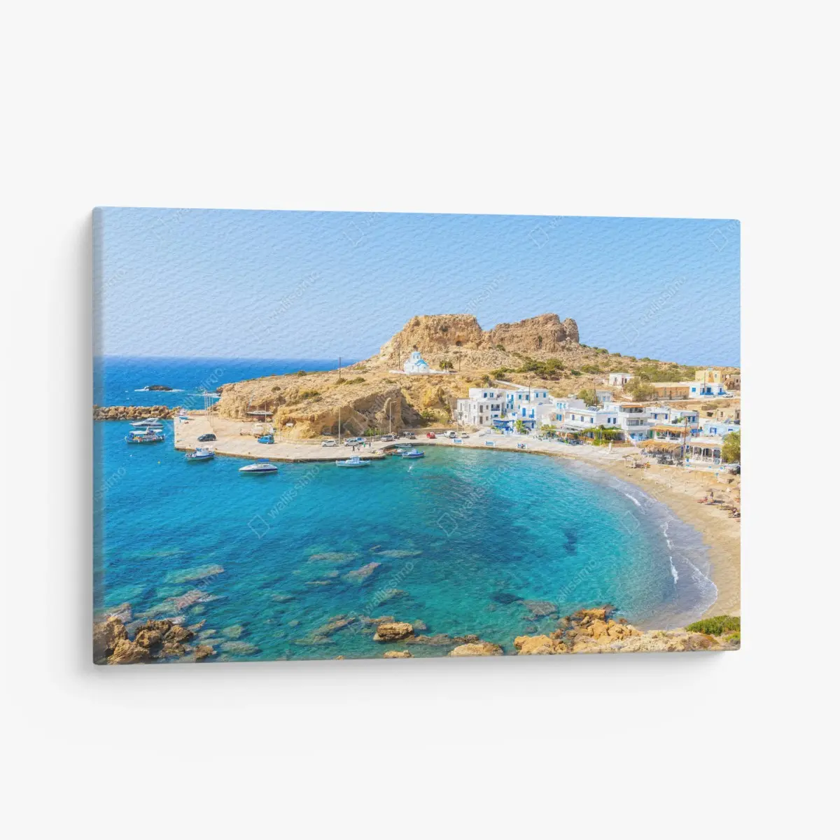 Leinwandbild bucht Finiki, Karpathos – Pixers®