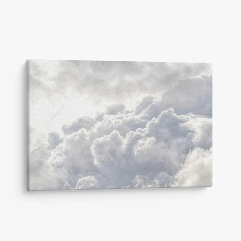 Leinwandbild ätherische wolkenlandschaft