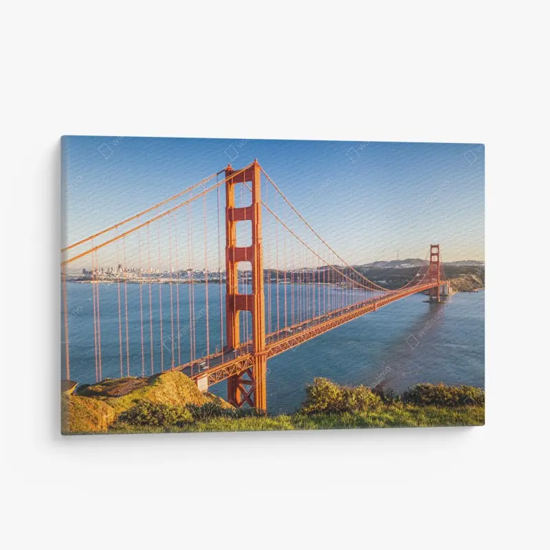 Leinwandbild panoramablick auf die Golden Gate Bridge