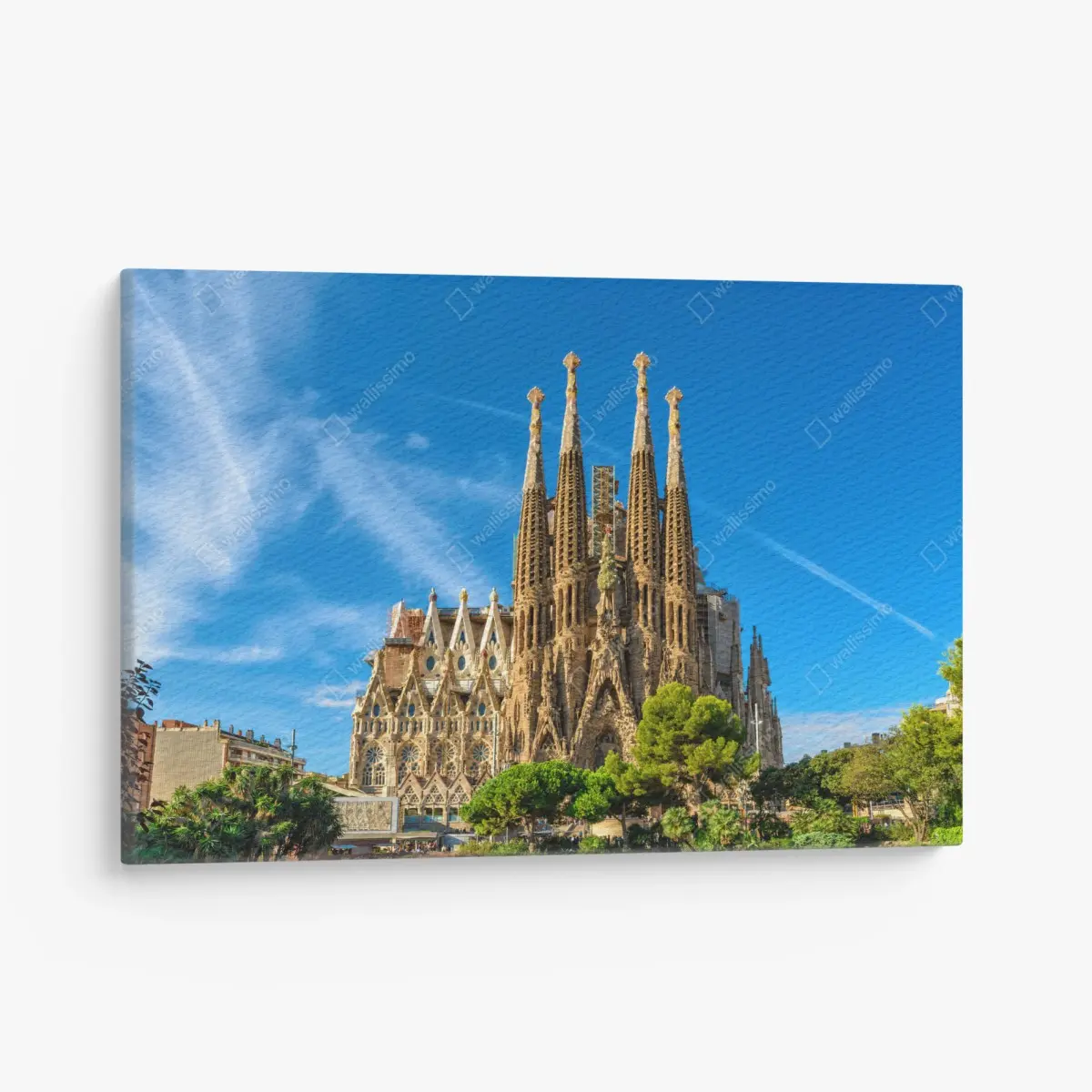 Leinwandbild Sagrada Familia in Barcelona – Pixers®