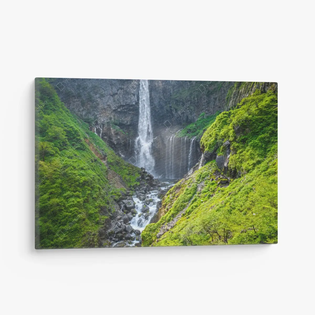 Leinwandbild Kegon wasserfall Nikko landschaft – Pixers®