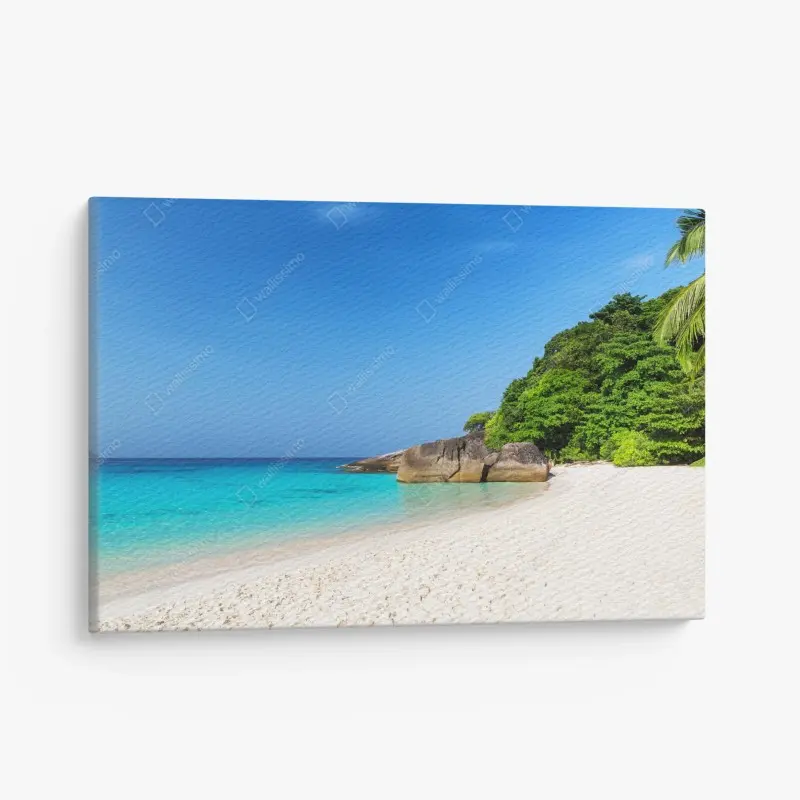 Leinwandbild Similan Islands türkisstrand panorama