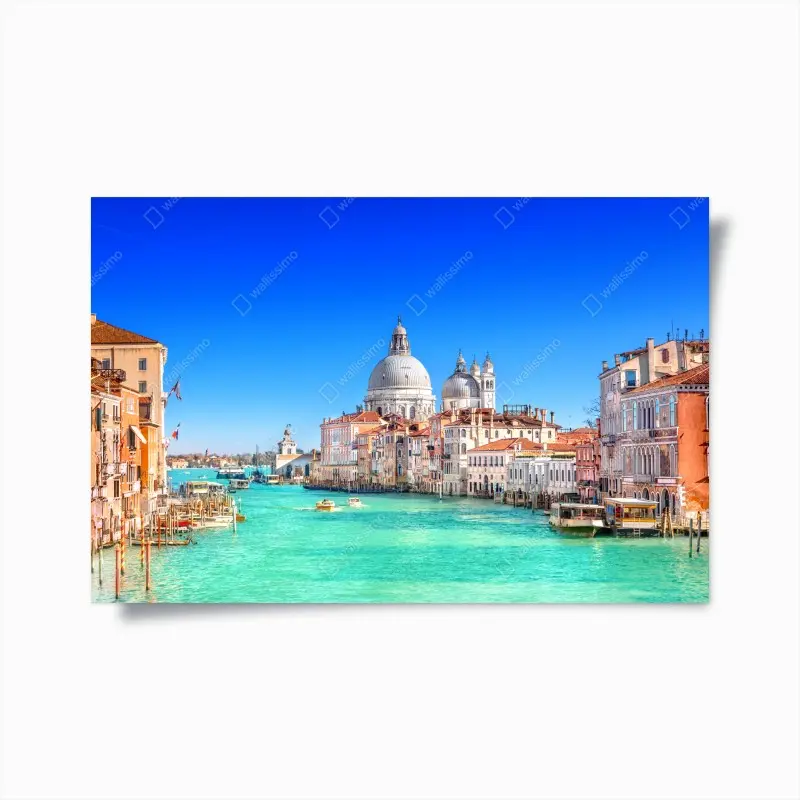Poster Venedig großer kanal panorama