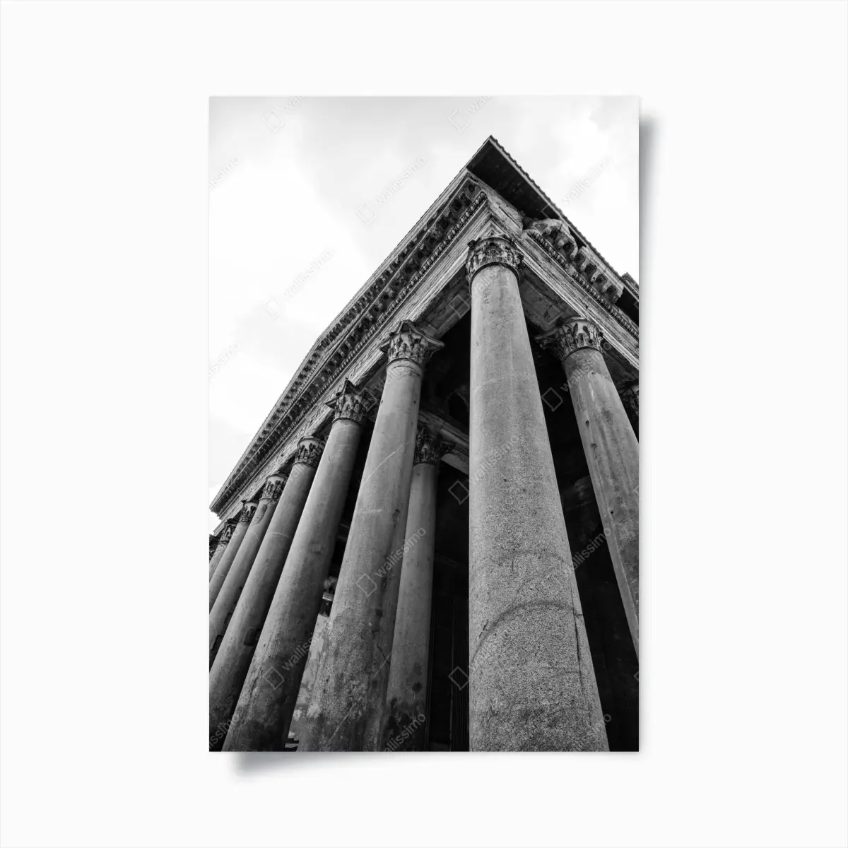 Poster majestätische säulen des Pantheon in Rom – Pixers®