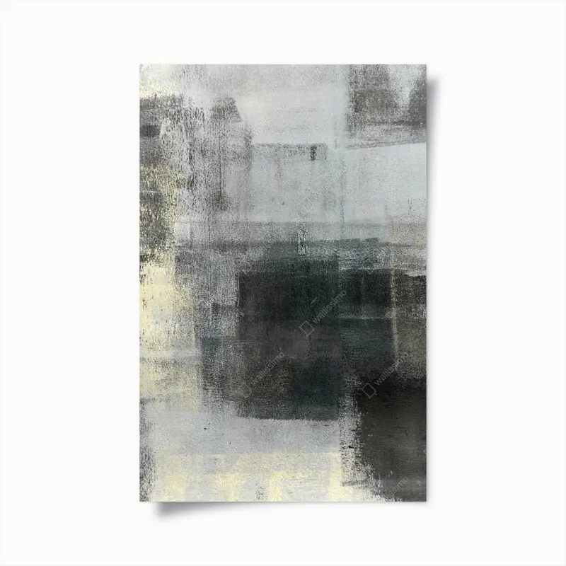 Poster subtile monochrome textur