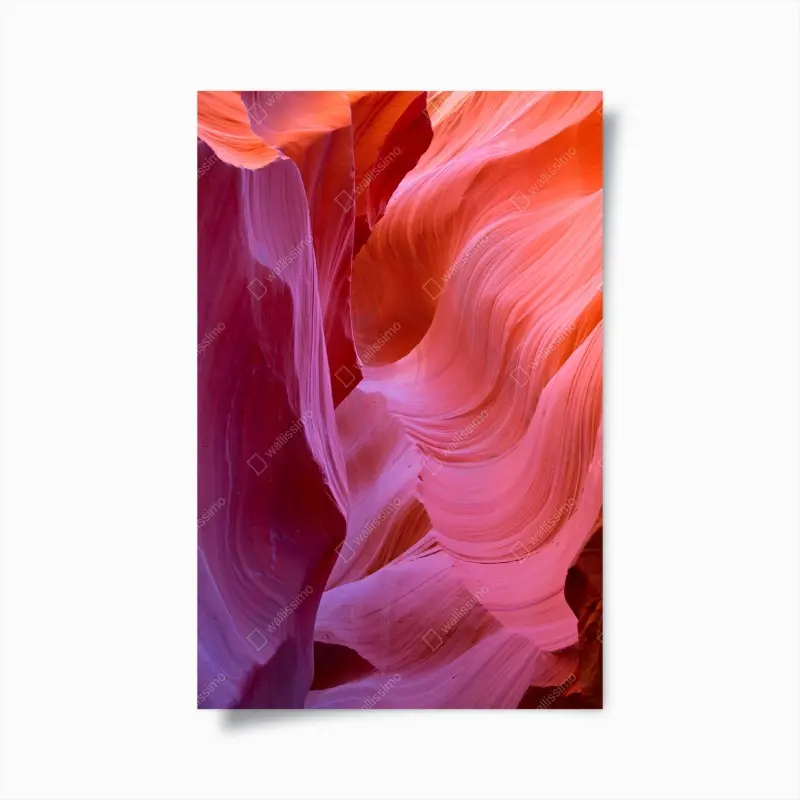 Poster Antelope Canyon sandsteinwellen