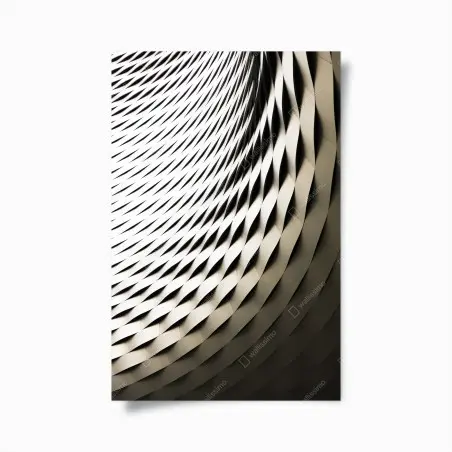 Poster modernes geometrisches architekturmuster – Pixers®