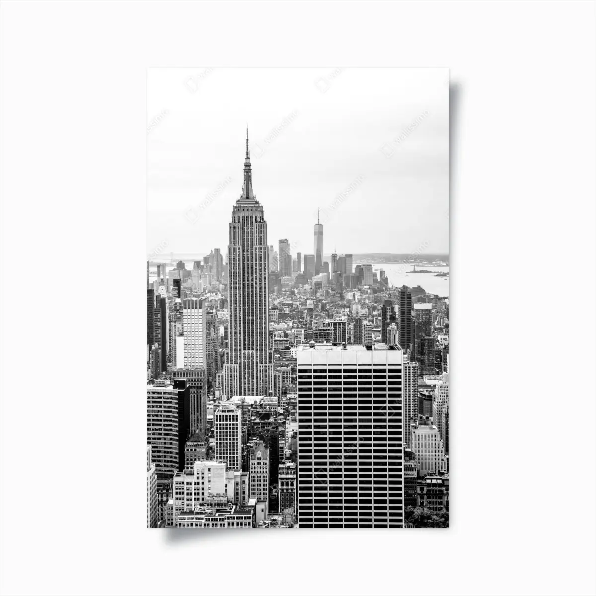 Poster zeitlose New York skyline mit Empire State Building – Pixers®