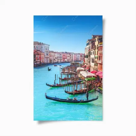 Poster Venedig großer kanal stadtansicht – Pixers®