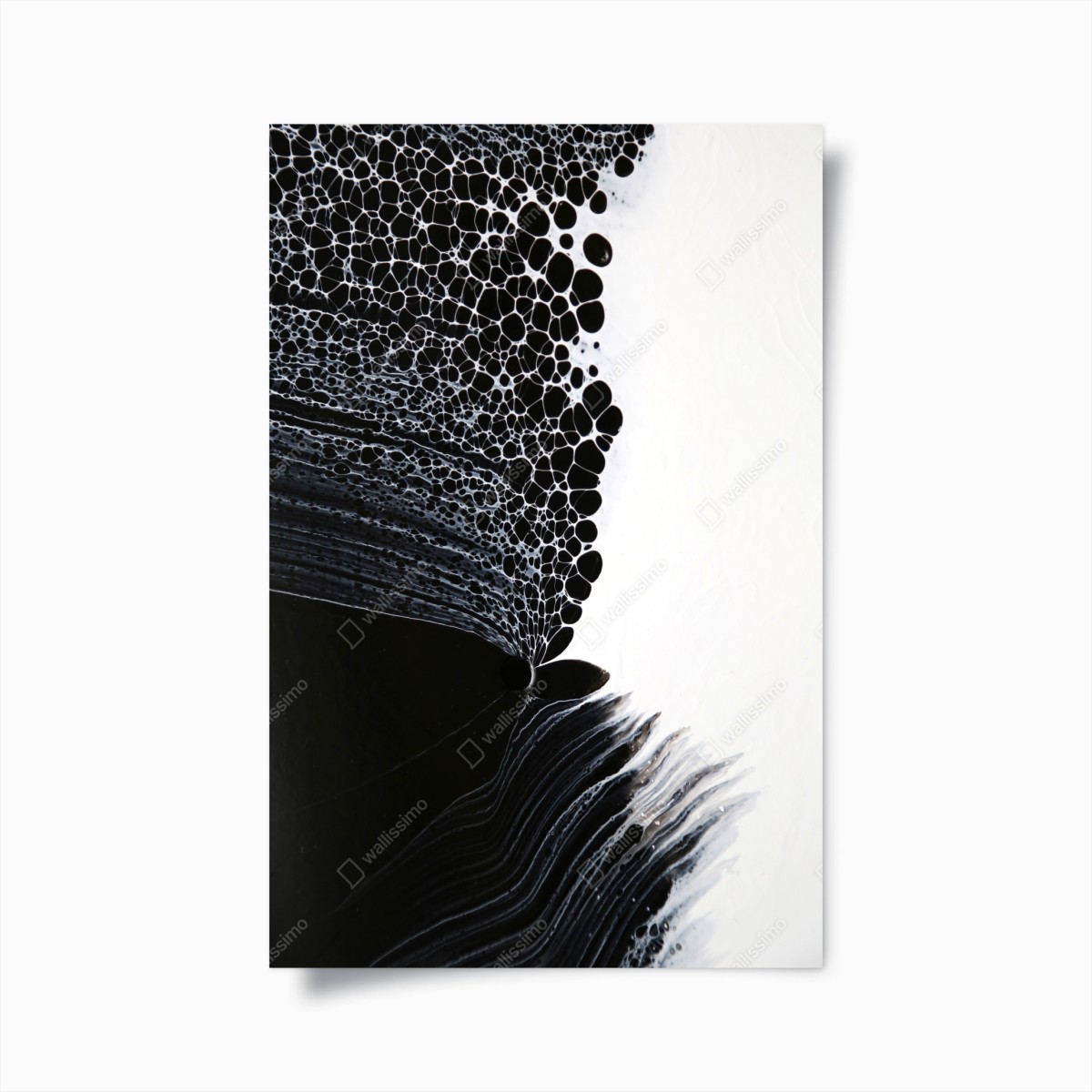 Poster monochromes zellmuster – Pixers®