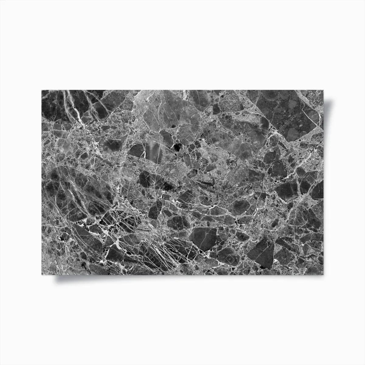 Poster monochrome marmortextur – Pixers®