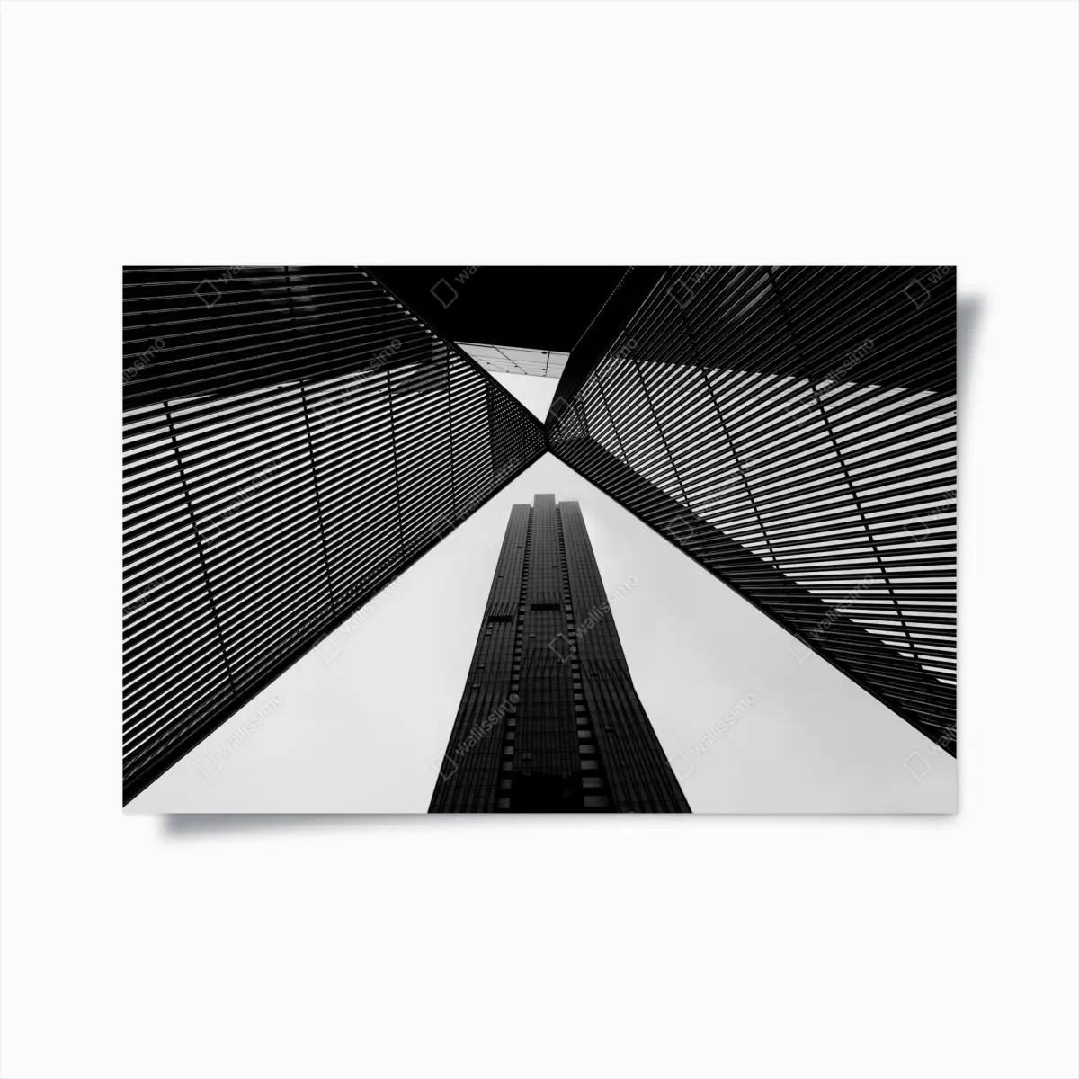Poster Melbourne architektur in monochrom – Pixers®