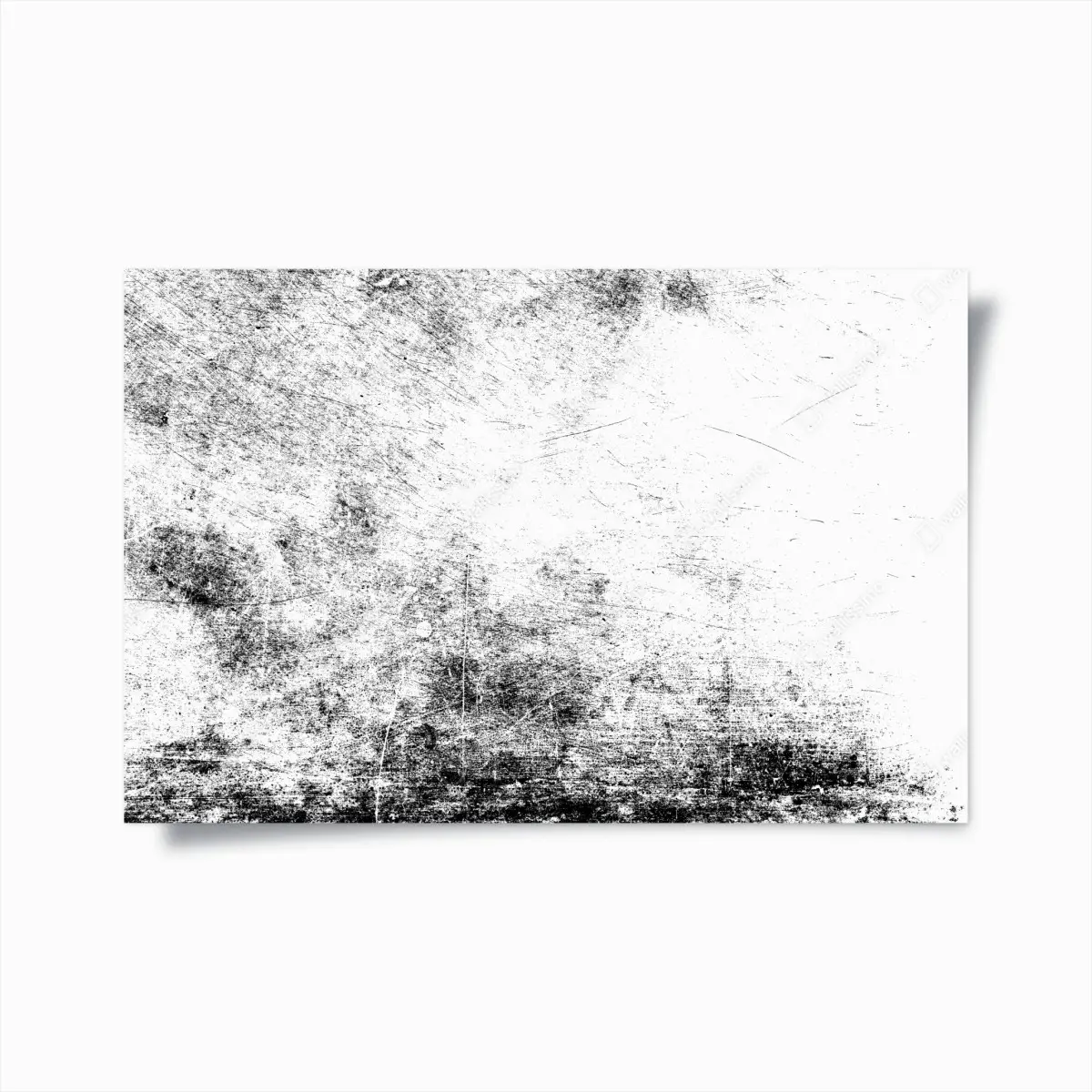 Poster schwarze grunge betontextur – Pixers®