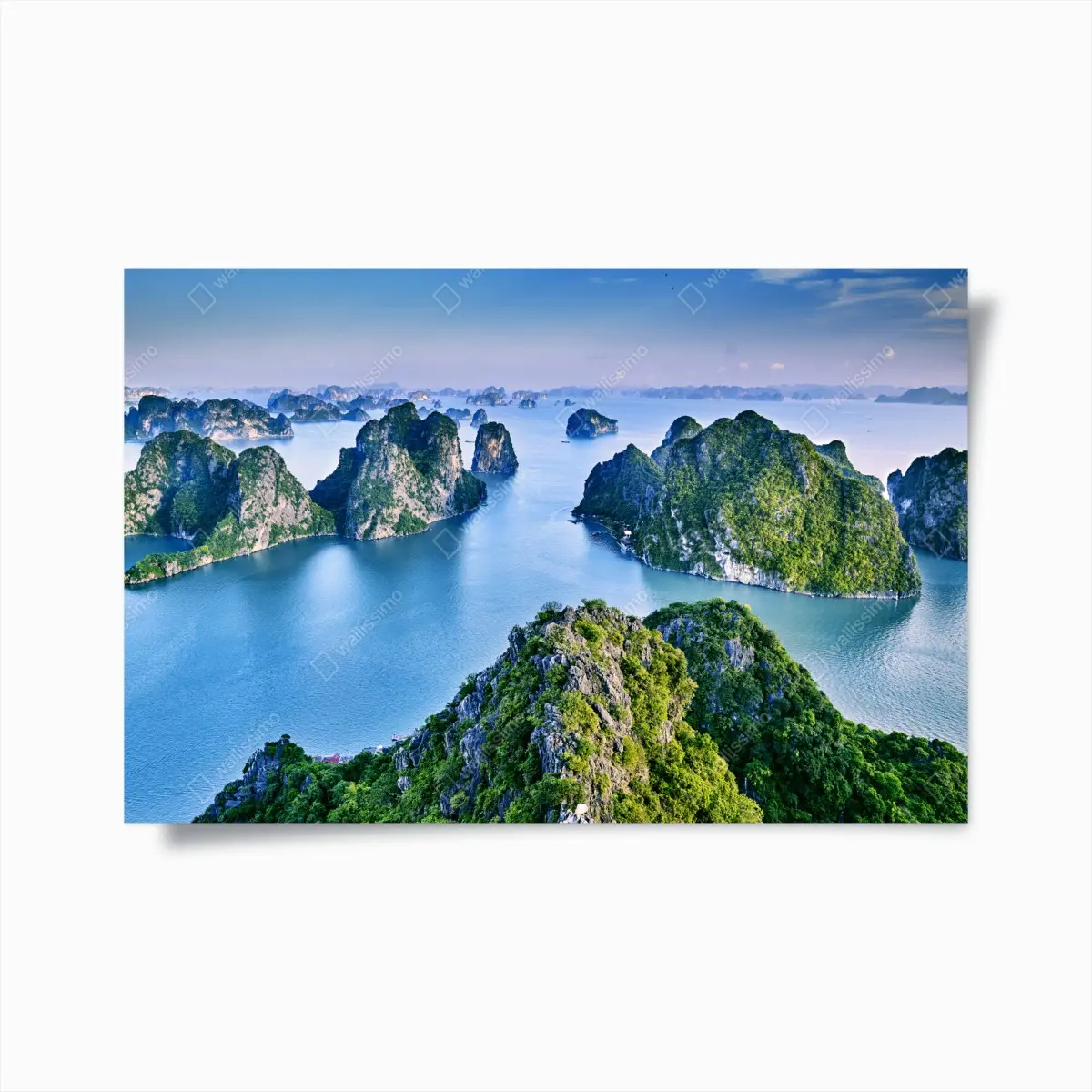 Poster Halong-Bucht panorama der kalksteininseln – Pixers®