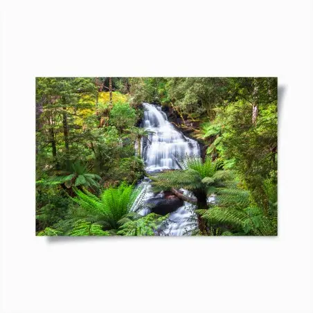 Poster Triplet Falls wasserfall im Great Otway National Park – Pixers®