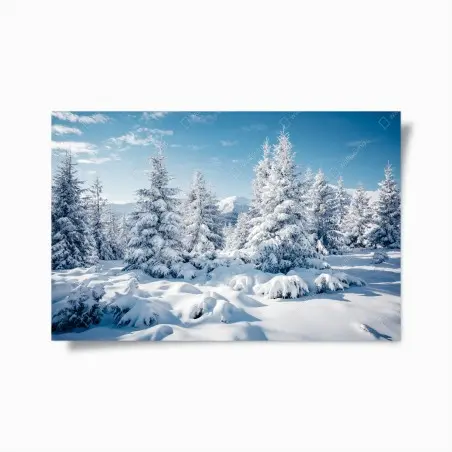 Poster winterruhe in den Karpaten – Pixers®