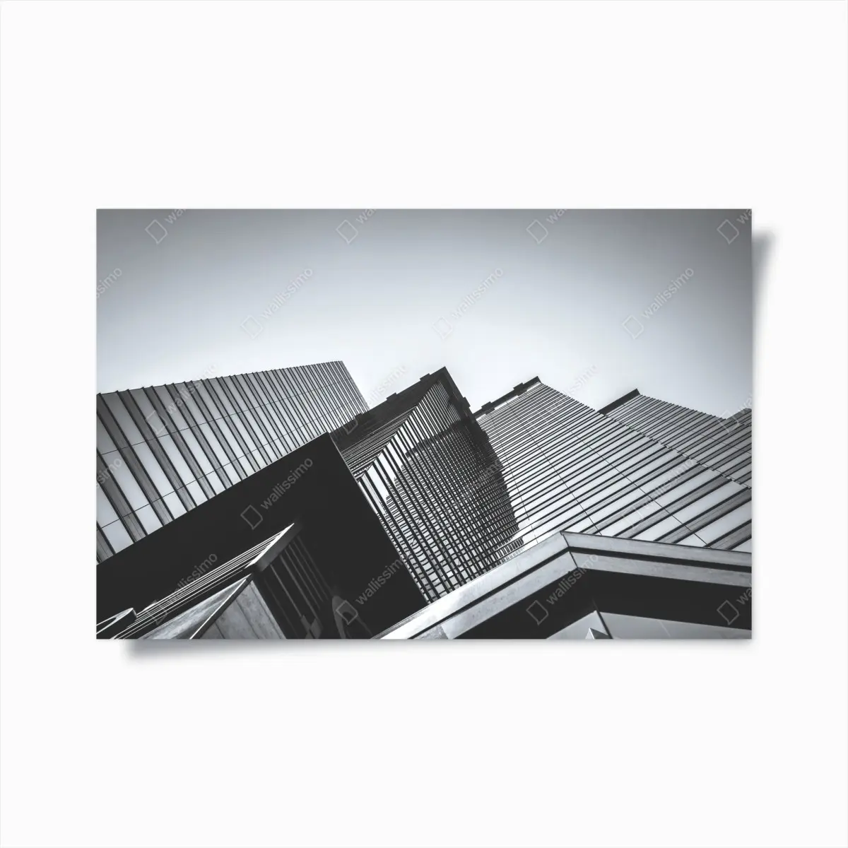 Poster Hongkong hochhaus perspektive – Pixers®