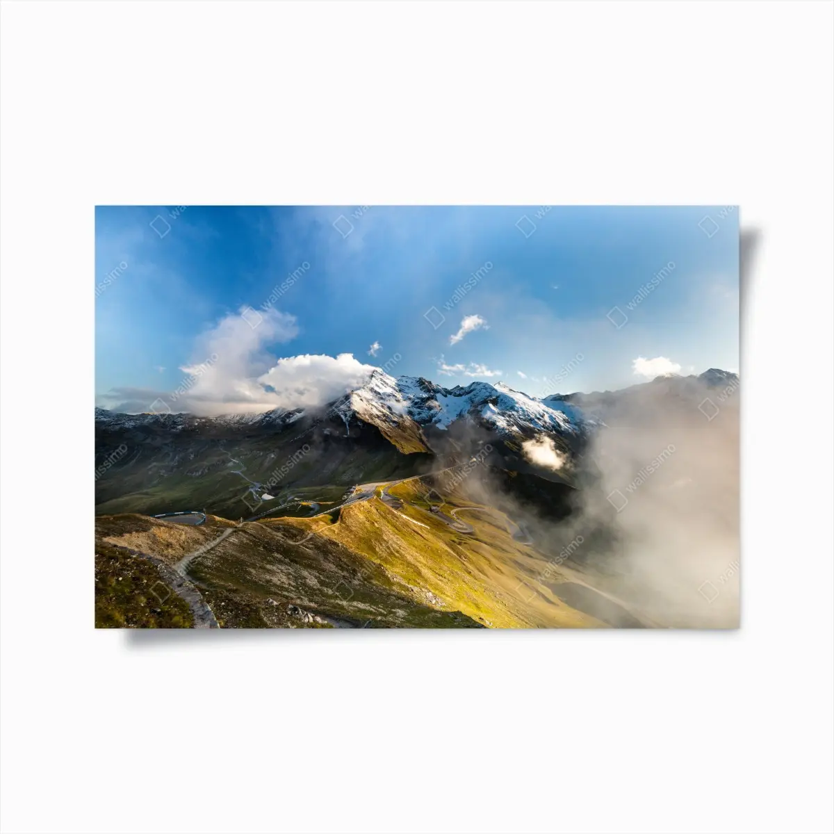 Poster Grossglockner panoramastraße in den Alpen – Pixers®