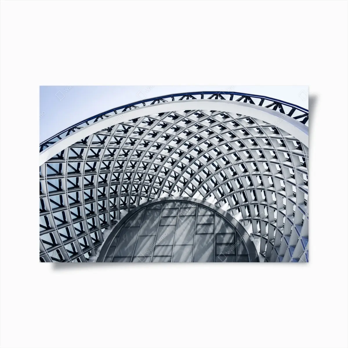 Poster geometrischer bogen moderner architektur – Pixers®