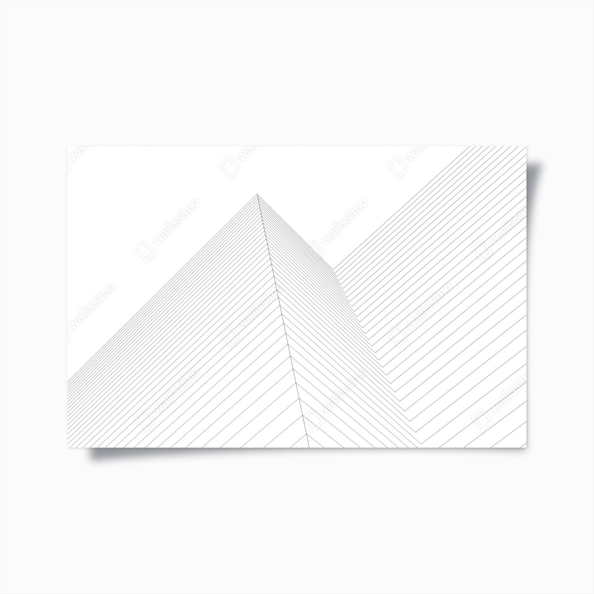 Poster geometrische architekturlinien – Pixers®