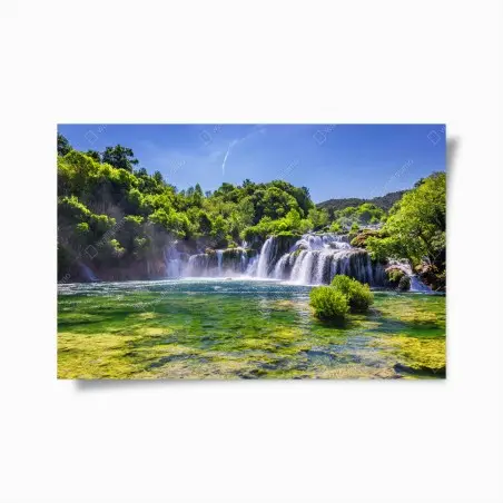 Poster Skradinski Buk wasserfall im Krka Nationalpark – Pixers®