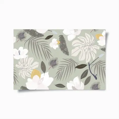 Poster zartes pastell botanikmuster – Pixers®