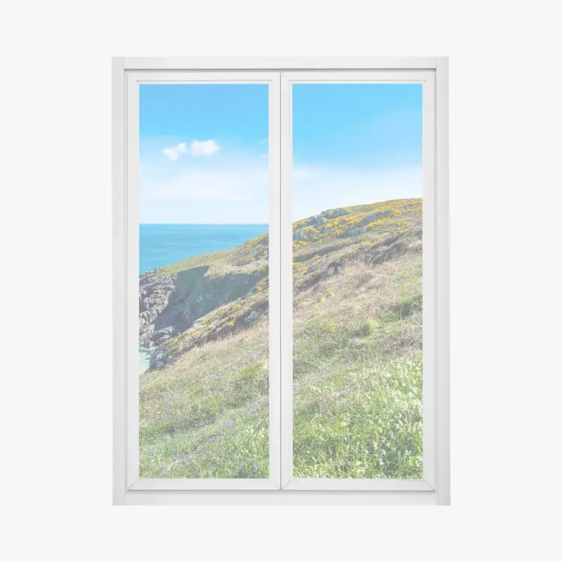 Fensteraufkleber küstenpfad nach Hor Point, St Ives