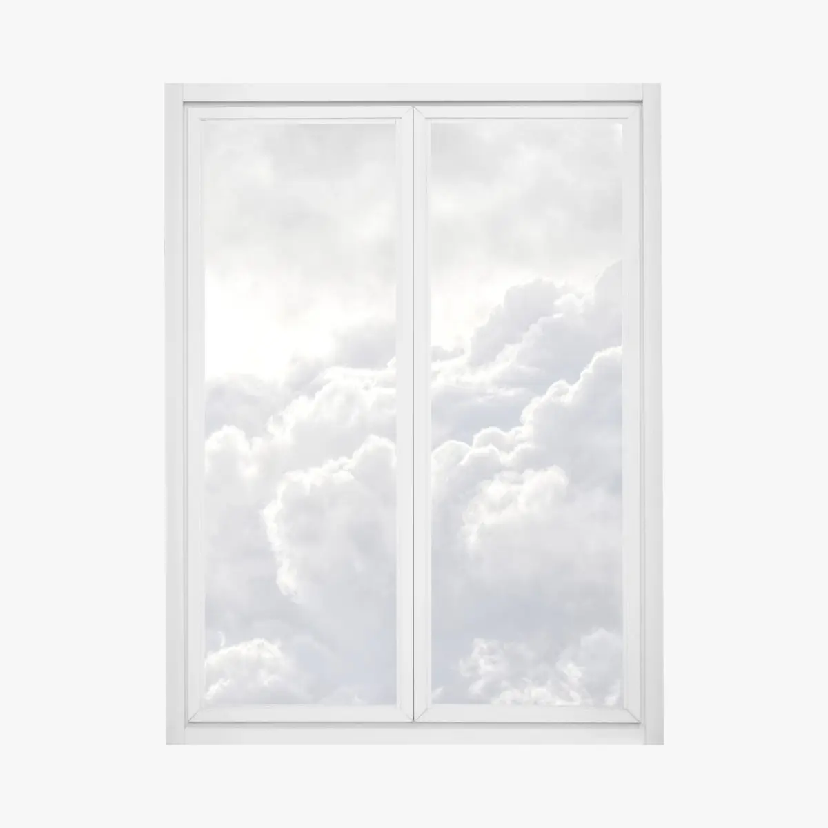 Fensteraufkleber ätherische wolkenlandschaft – Pixers®