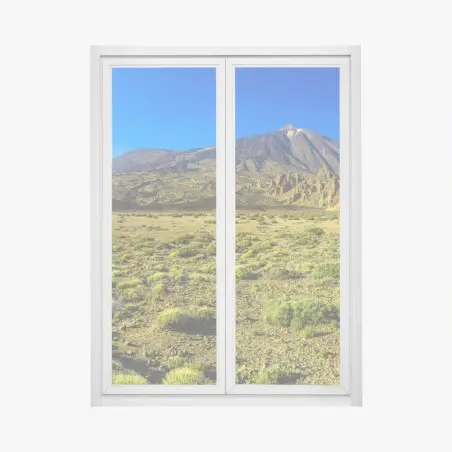 Fensteraufkleber panorama Teide auf Teneriffa – Pixers®