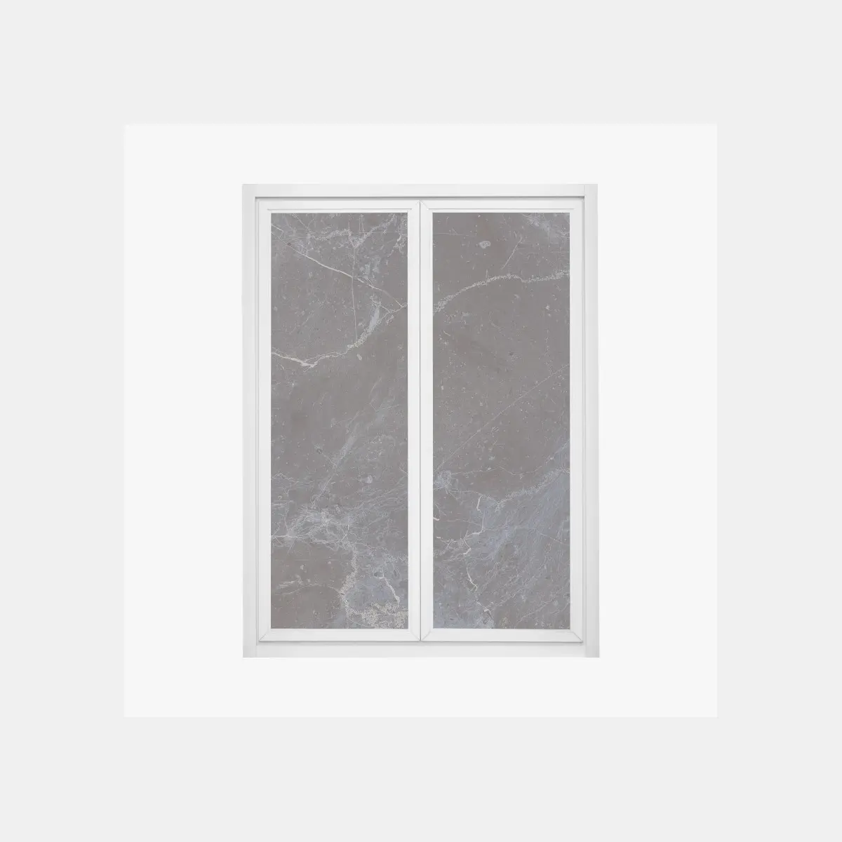 Fensteraufkleber dunkle marmortextur mit blauen adern – Pixers®