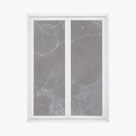 Fensteraufkleber dunkle marmortextur mit blauen adern – Pixers®