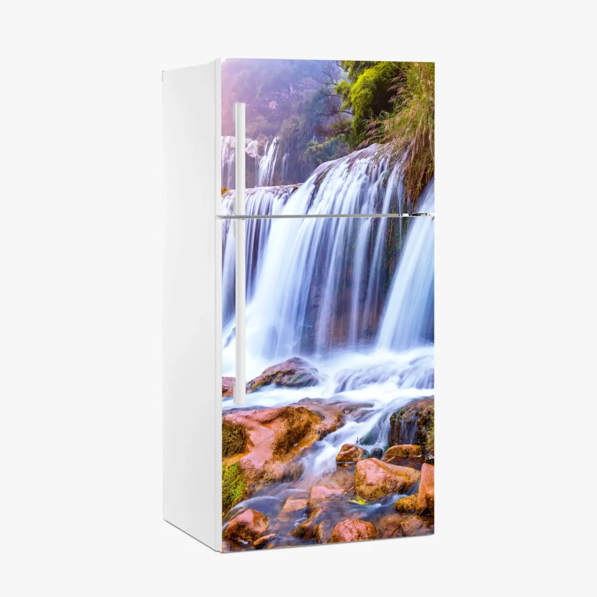 Kühlschrankaufkleber Jiulong wasserfall in Luoping, China – Pixers®