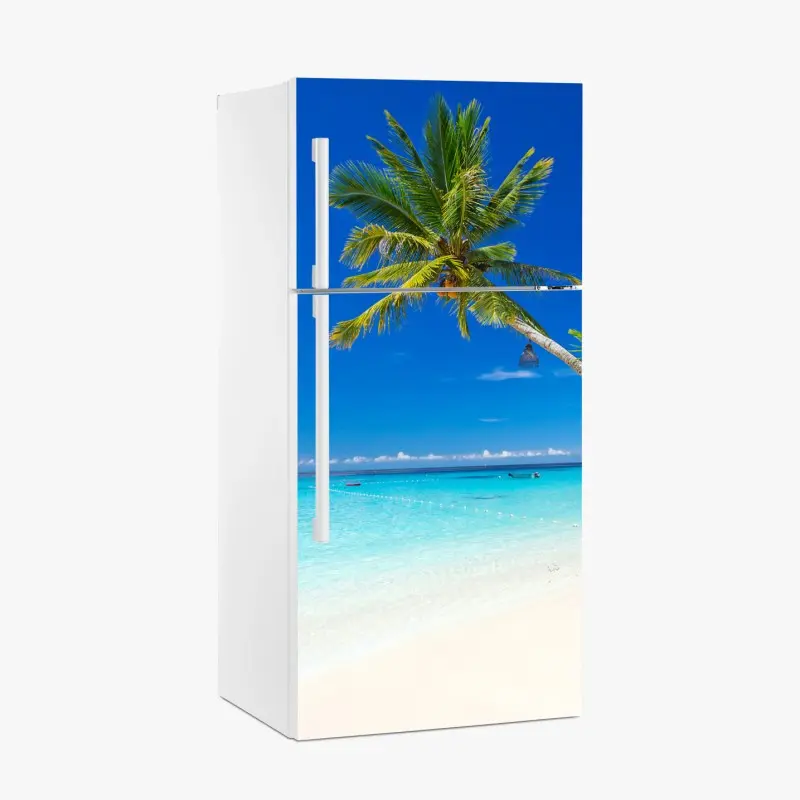 Kühlschrankaufkleber tropischer strand in Thailand