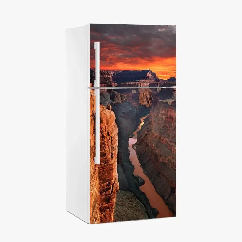 Kühlschrankaufkleber Grand Canyon sonnenuntergang panorama