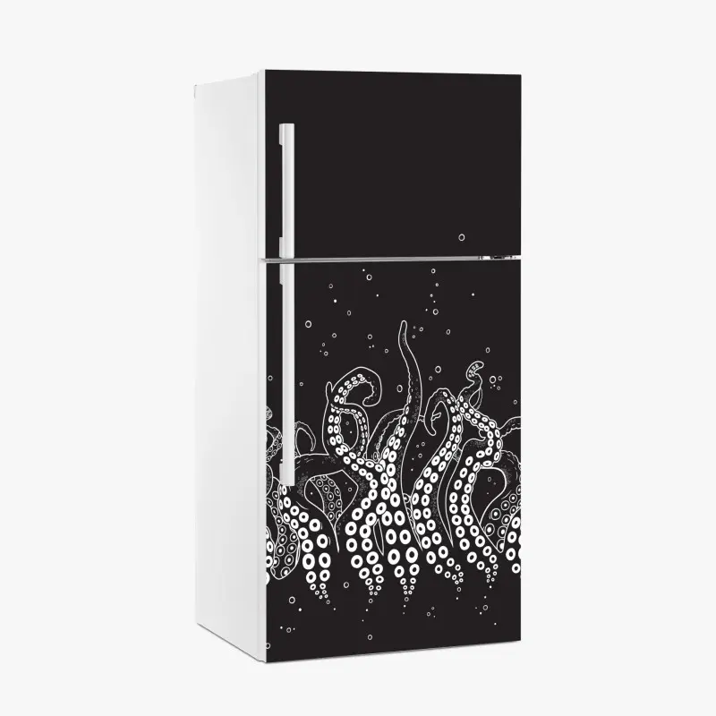 Kühlschrankaufkleber oktopus tentakel muster
