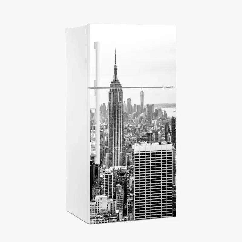 Kühlschrankaufkleber zeitlose New York skyline mit Empire State Building