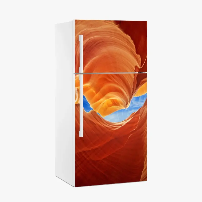 Kühlschrankaufkleber Antelope Canyon geschwungene sandsteinformationen