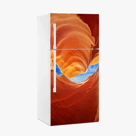 Kühlschrankaufkleber Antelope Canyon geschwungene sandsteinformationen – Pixers®