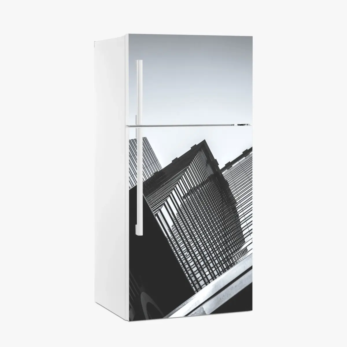 Kühlschrankaufkleber Hongkong hochhaus perspektive – Pixers®
