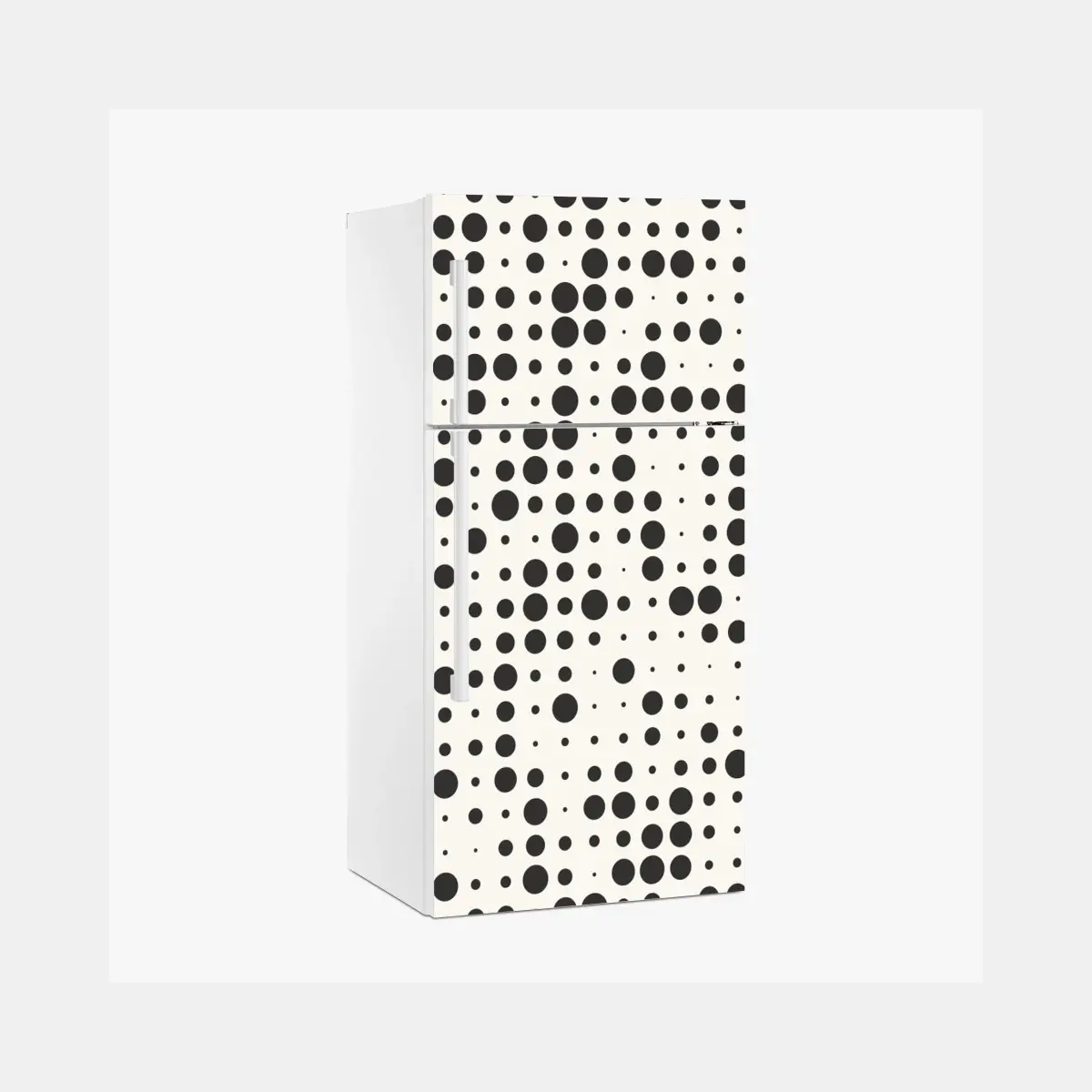 Kühlschrankaufkleber minimalistisches punktmuster – Pixers®