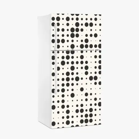 Kühlschrankaufkleber minimalistisches punktmuster – Pixers®