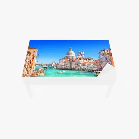Tischaufkleber und Schreibtischaufkleber Venedig großer kanal panorama – Pixers®