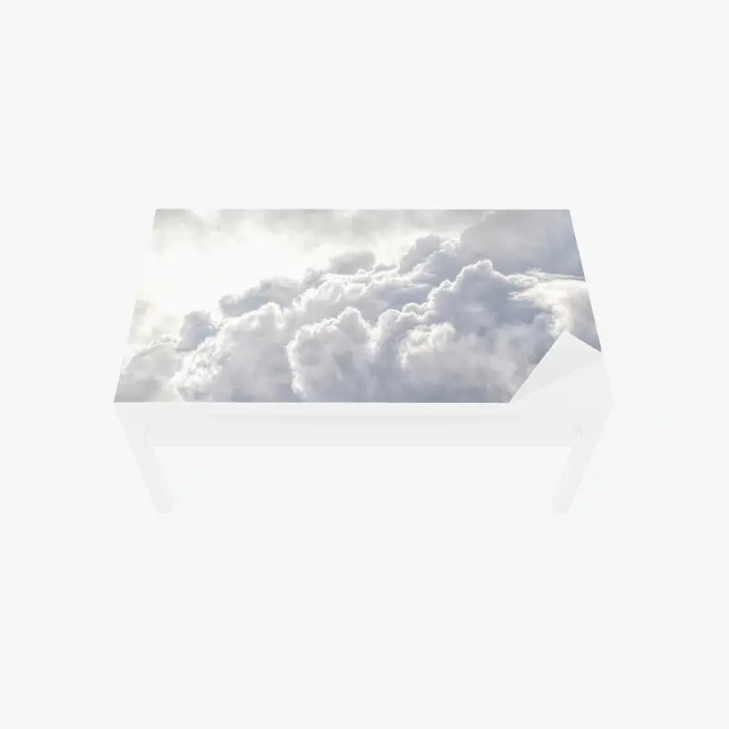 Tischaufkleber und Schreibtischaufkleber ätherische wolkenlandschaft
