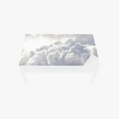 Tischaufkleber und Schreibtischaufkleber ätherische wolkenlandschaft – Pixers®