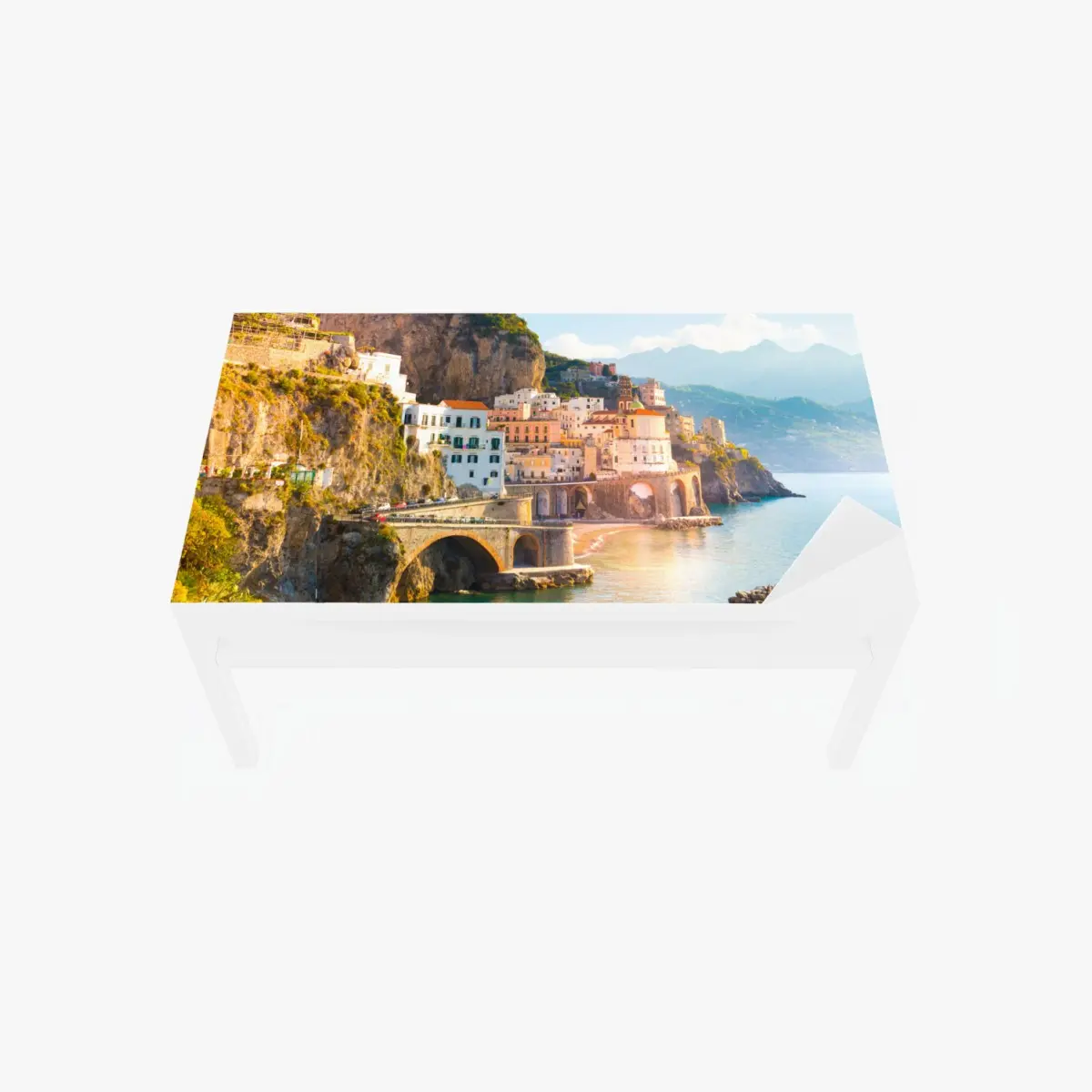 Tischaufkleber und Schreibtischaufkleber sonnige Amalfiküste – Pixers®
