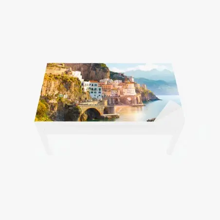 Tischaufkleber und Schreibtischaufkleber sonnige Amalfiküste – Pixers®