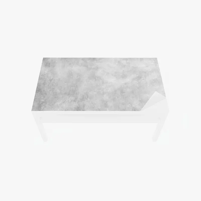 Tischaufkleber und Schreibtischaufkleber subtile graue betonstruktur