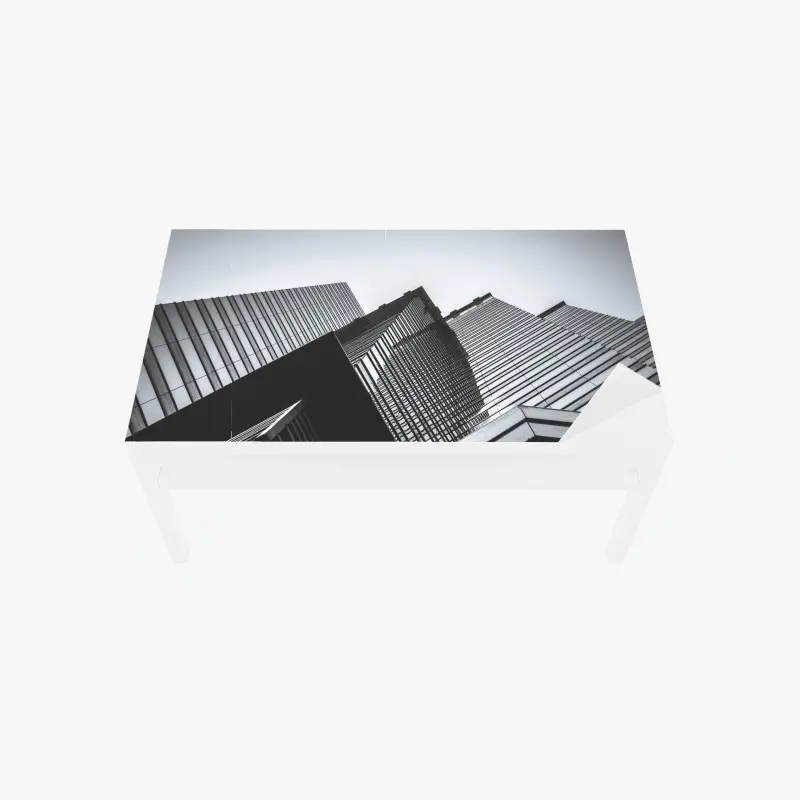 Tischaufkleber und Schreibtischaufkleber Hongkong hochhaus perspektive
