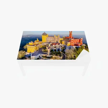 Tischaufkleber und Schreibtischaufkleber bunter palast Pena in Sintra – Pixers®